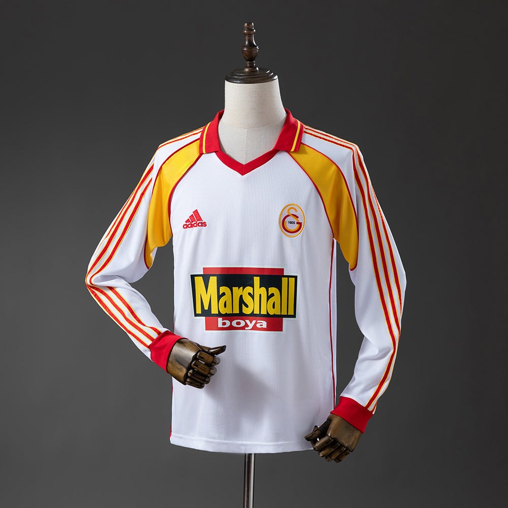 Maillot Rétro Manches Longues Galatasaray Extérieur 1999-2000