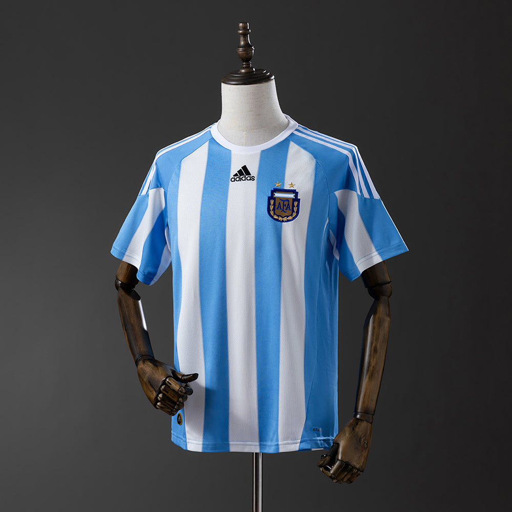 Maillot Rétro Argentine Domicile 2010-2011