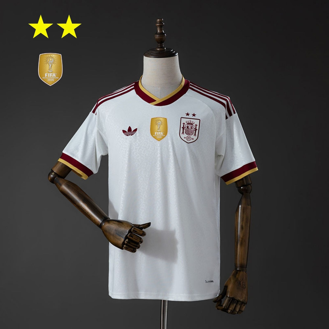 Maillot Espagne Extérieur Édition Spéciale 2-Star Champion 2025-2026