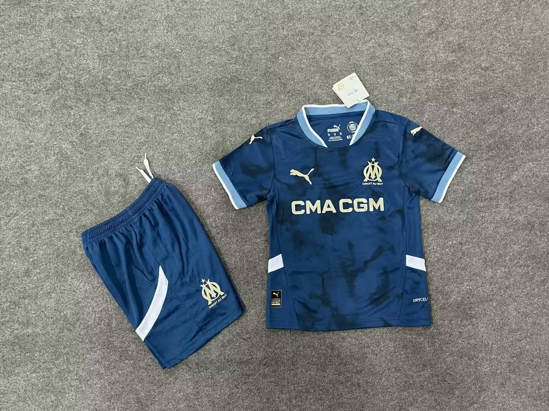 Kit Enfant Olympique De Marseille Extérieur 2024-2025