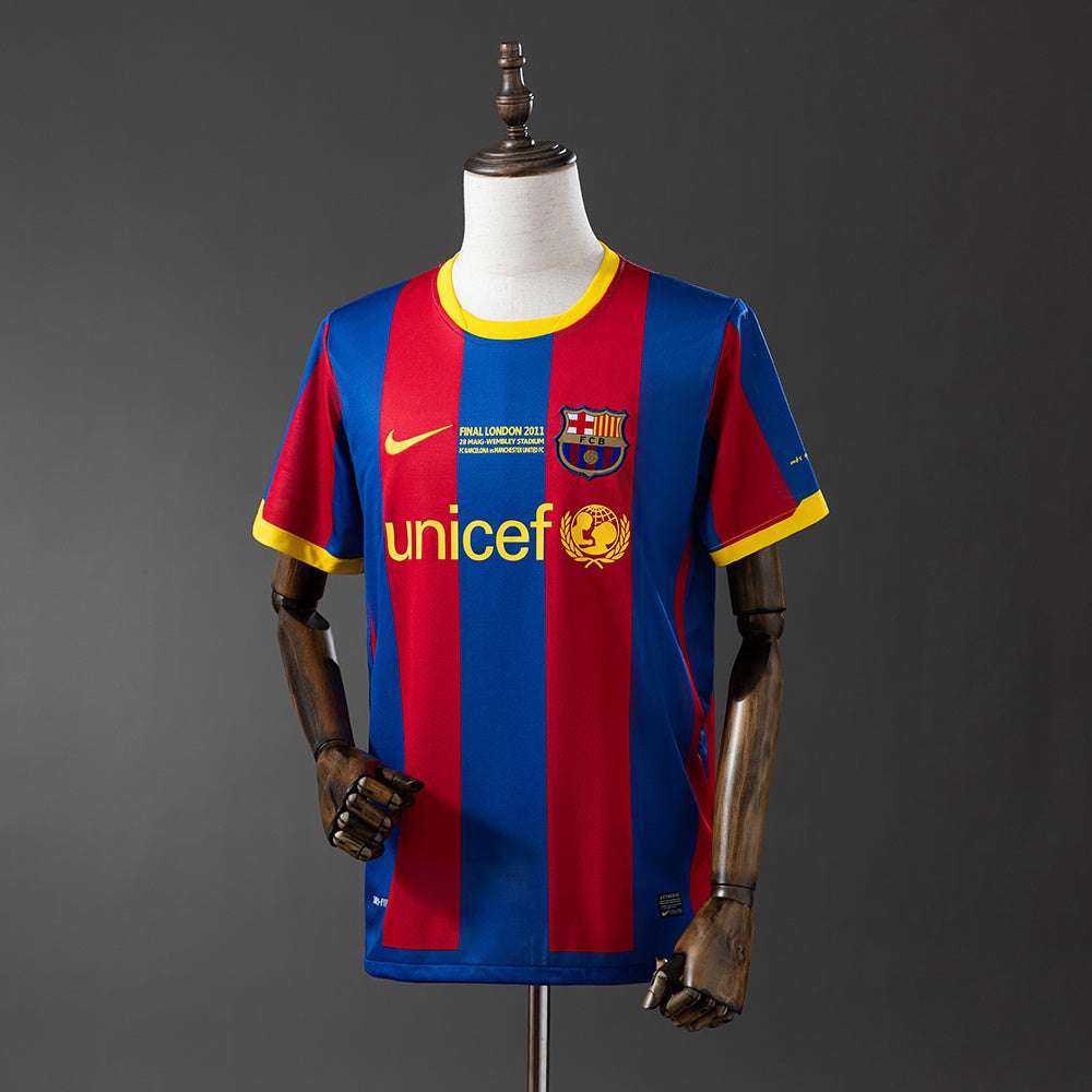 Maillot Rétro FC Barcelone Domicile 2010-2011