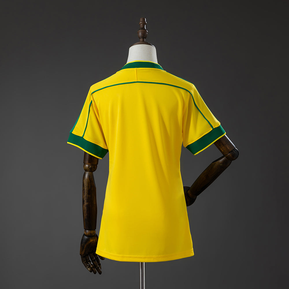 Maillot Brésil Domicile Retro Femme 1998
