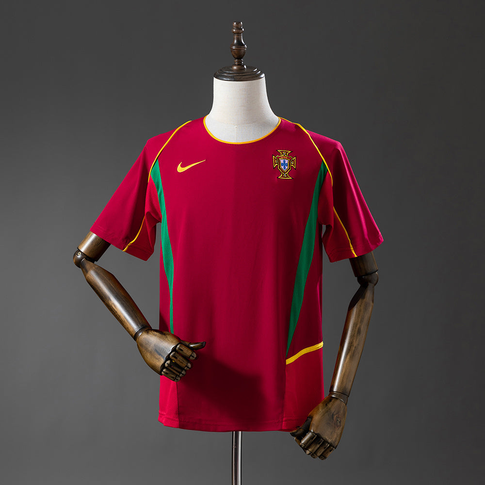 Maillot Rétro Portugal Domicile 2002-2003