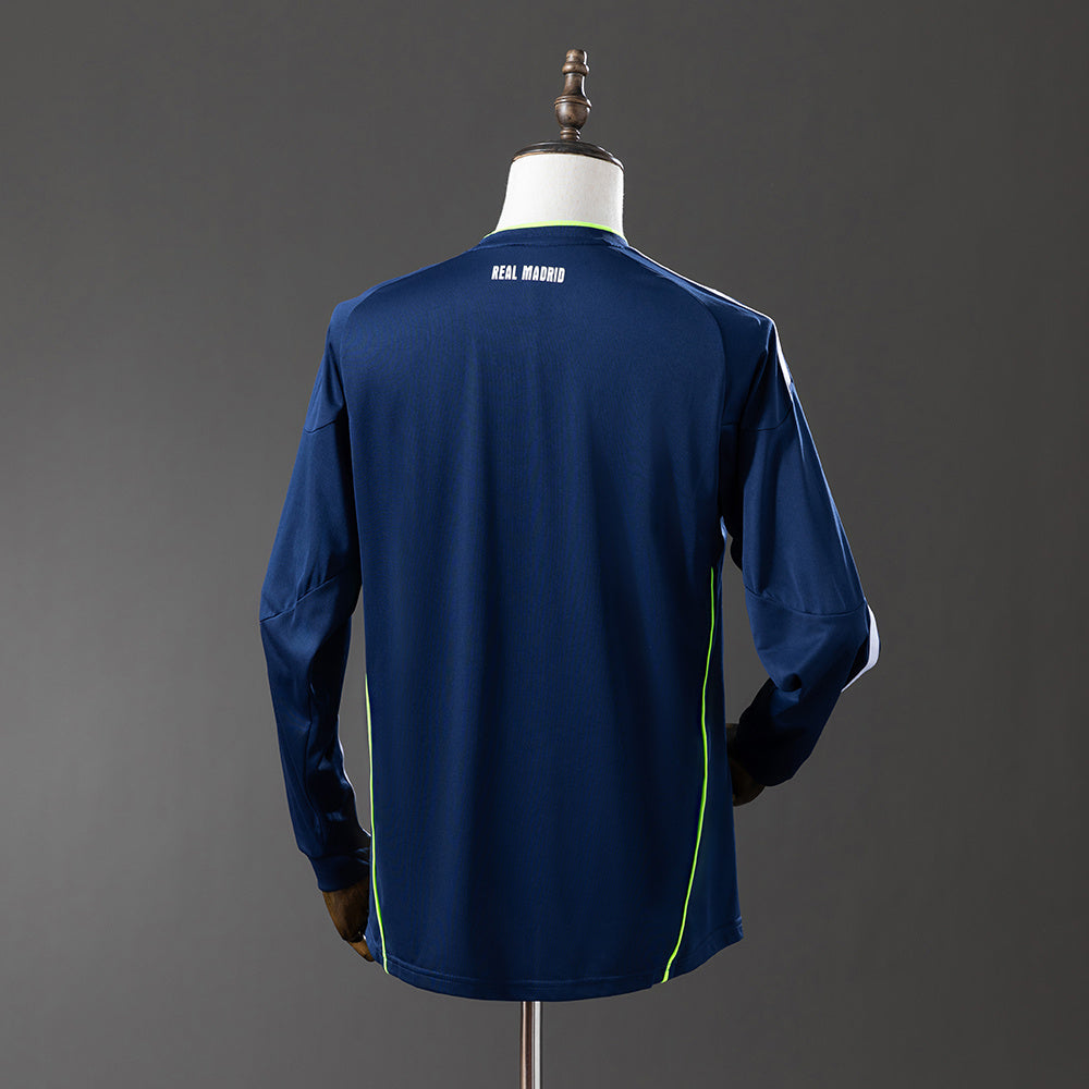 Maillot Rétro Manches Longues Real Madrid Extérieur 2010-2011