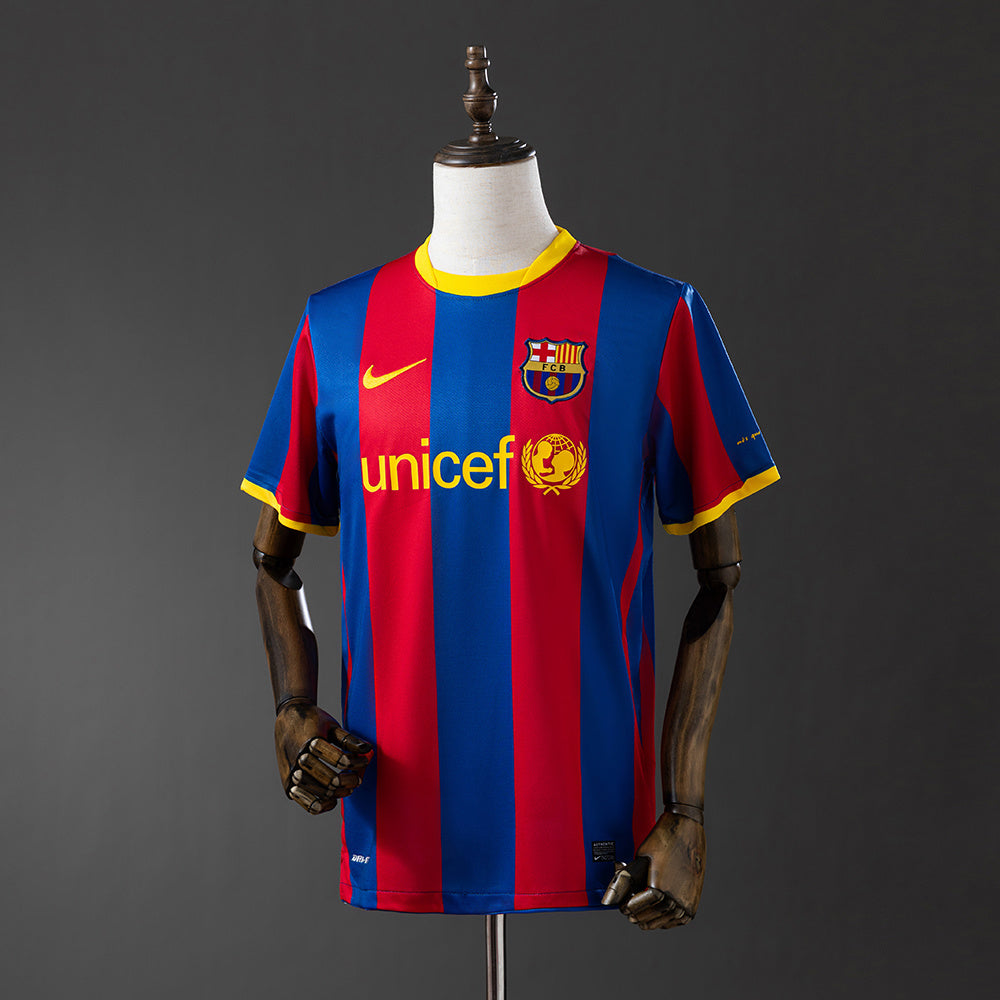 Maillot Rétro FC Barcelone Domicile 2010-2011