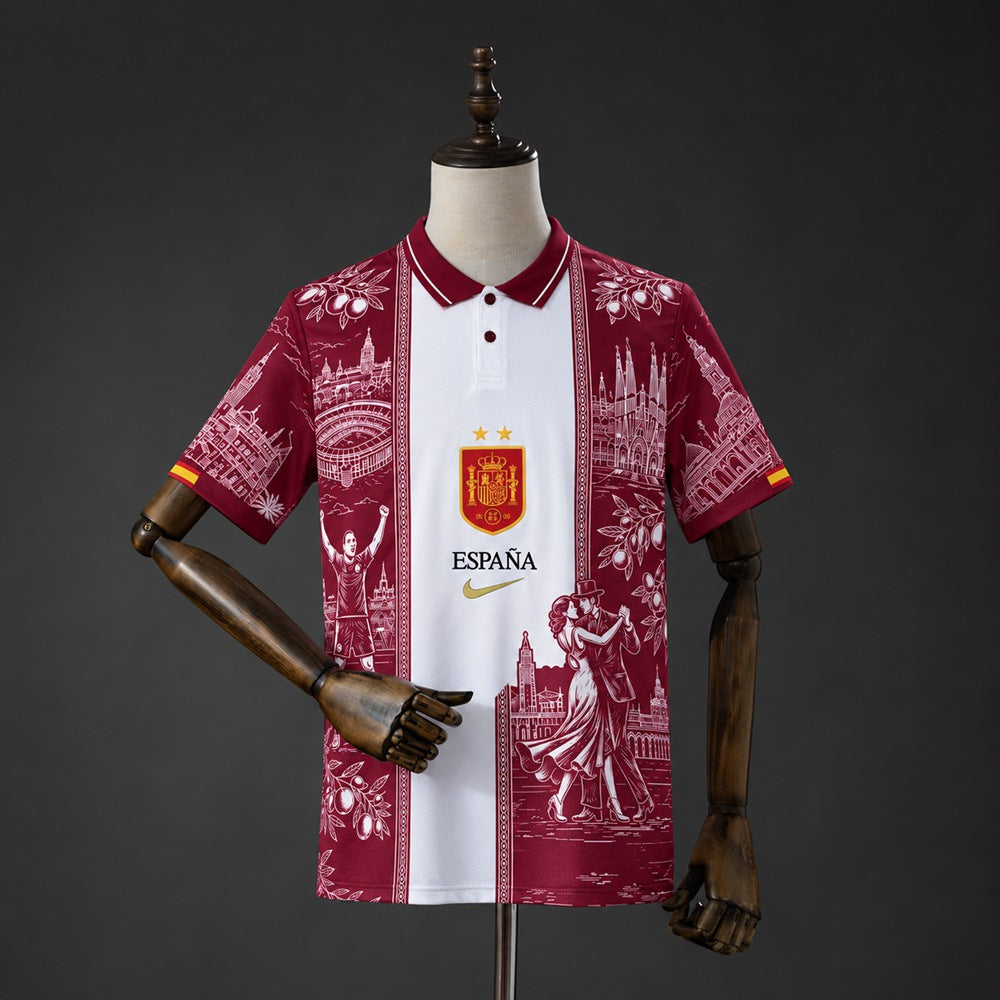 Maillot Espagne Polo 2026-2027
