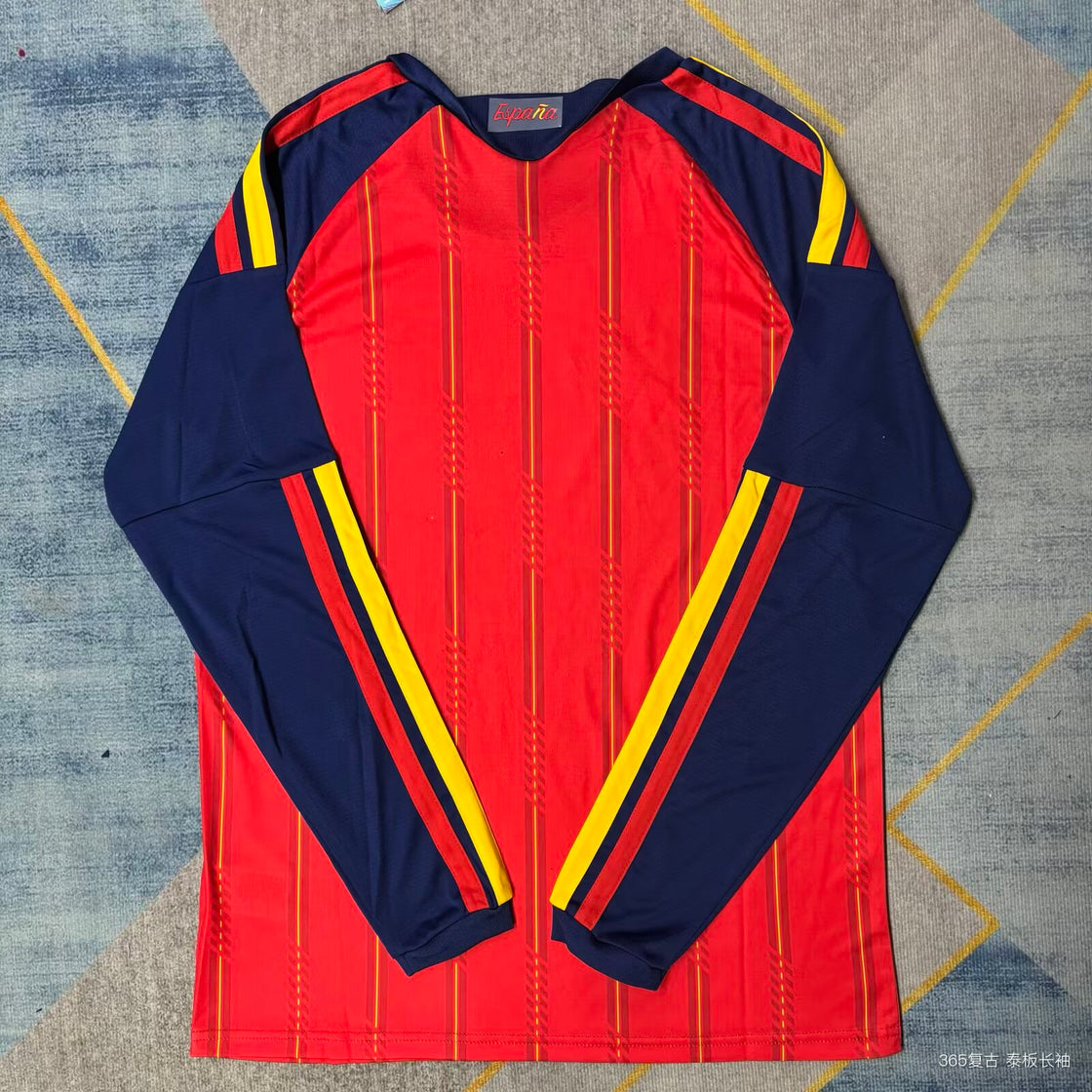 Maillot Espagne Domicile Manches Longues 2026-2027