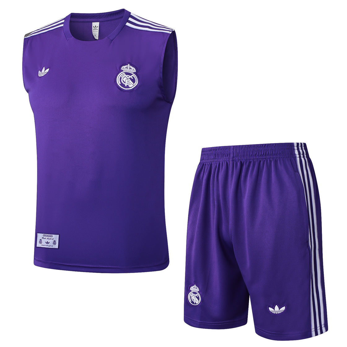 Kit Training Real Madrid Sans Manches 2025-2026