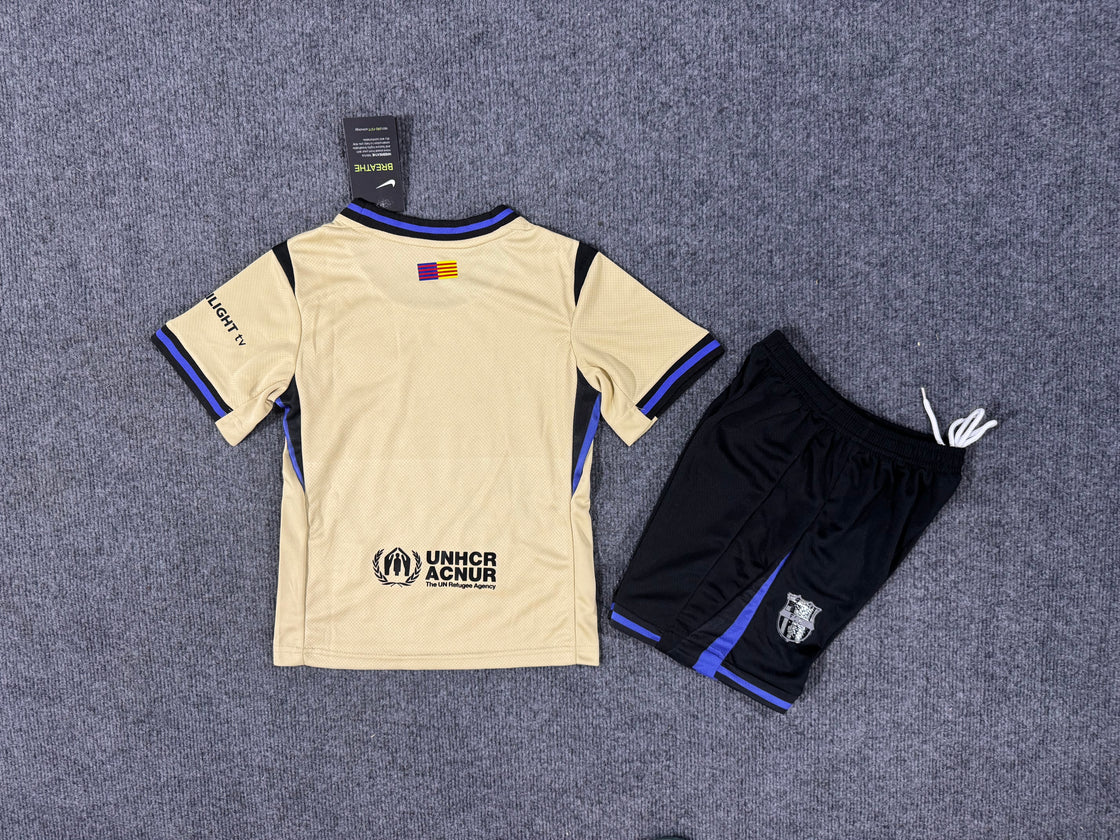 Kit Enfant FC Barcelone Extérieur 2025-2026