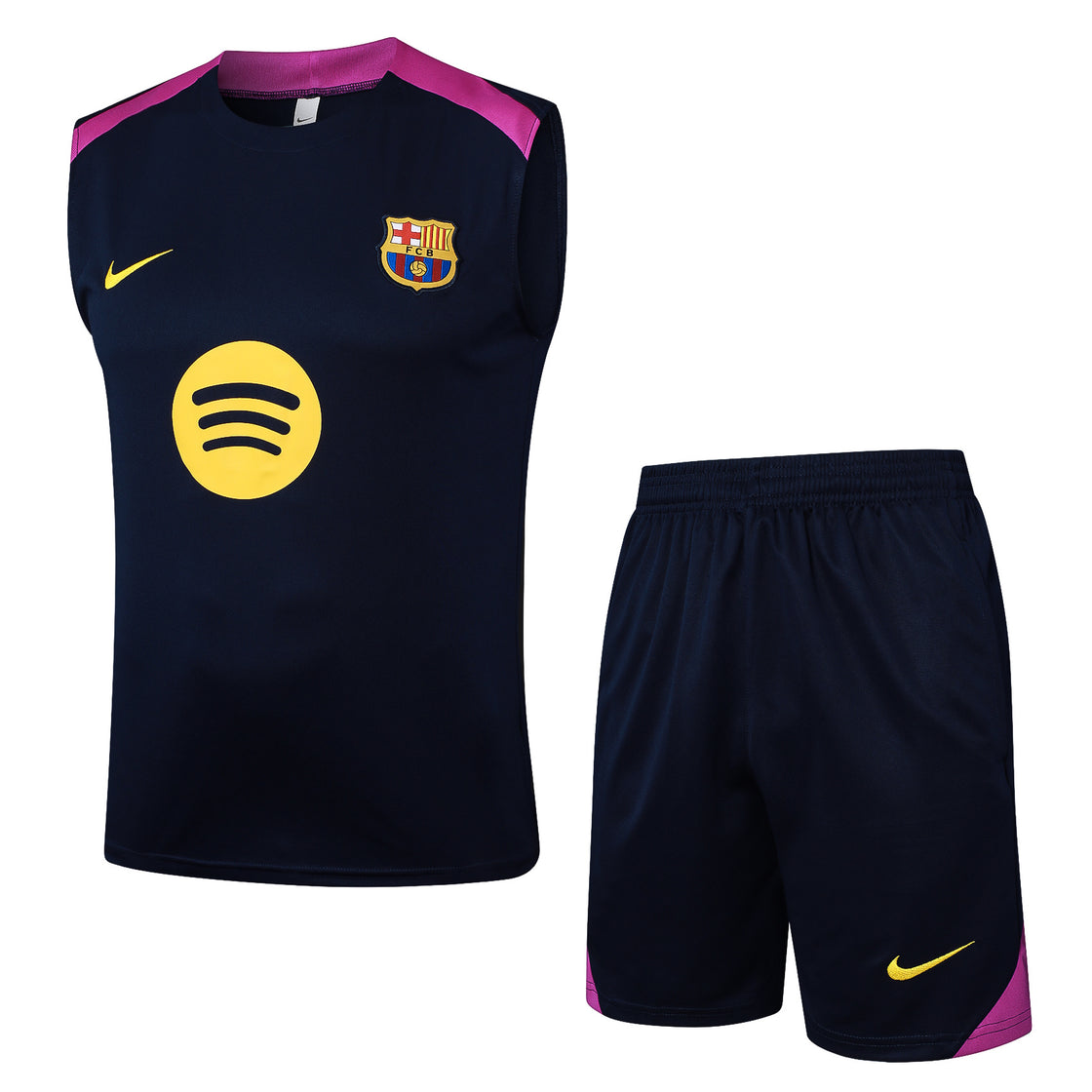 Kit Training FC Barcelone Sans Manches 2025-2026