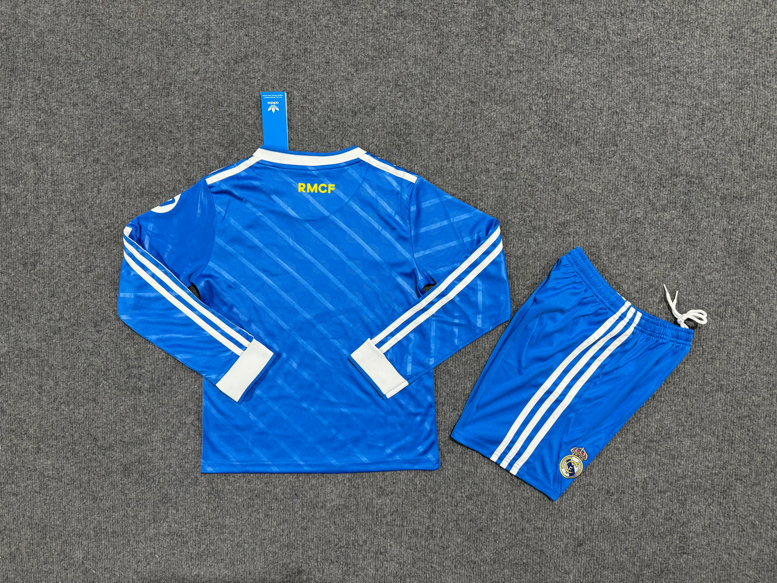 Kit Enfant Real Madrid Third Manches Longues 2025-2026