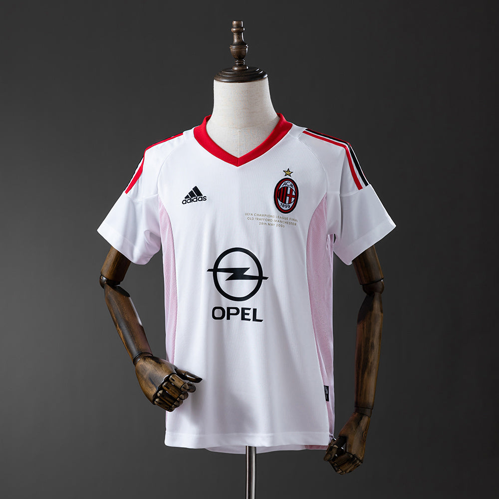 Maillot Rétro AC Milan Extérieur 2002-2003