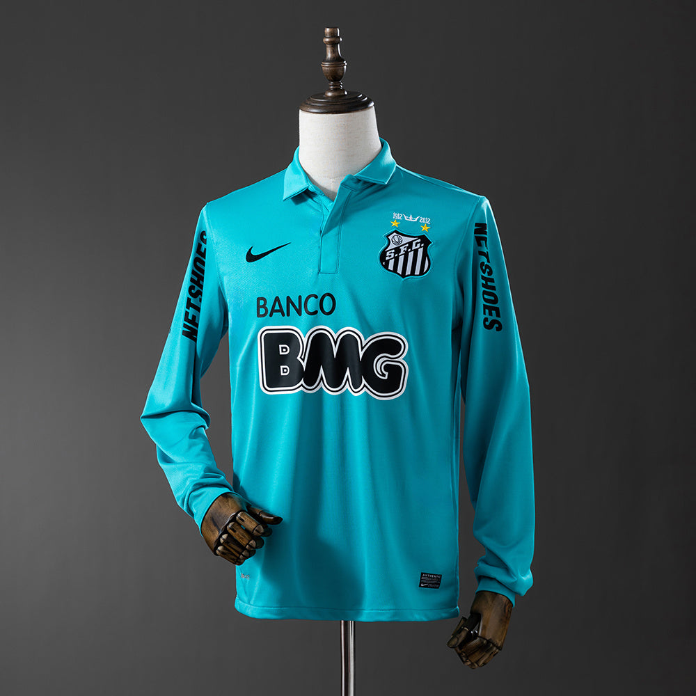 Maillot Rétro Manches Longues Santos Third 2012-2013