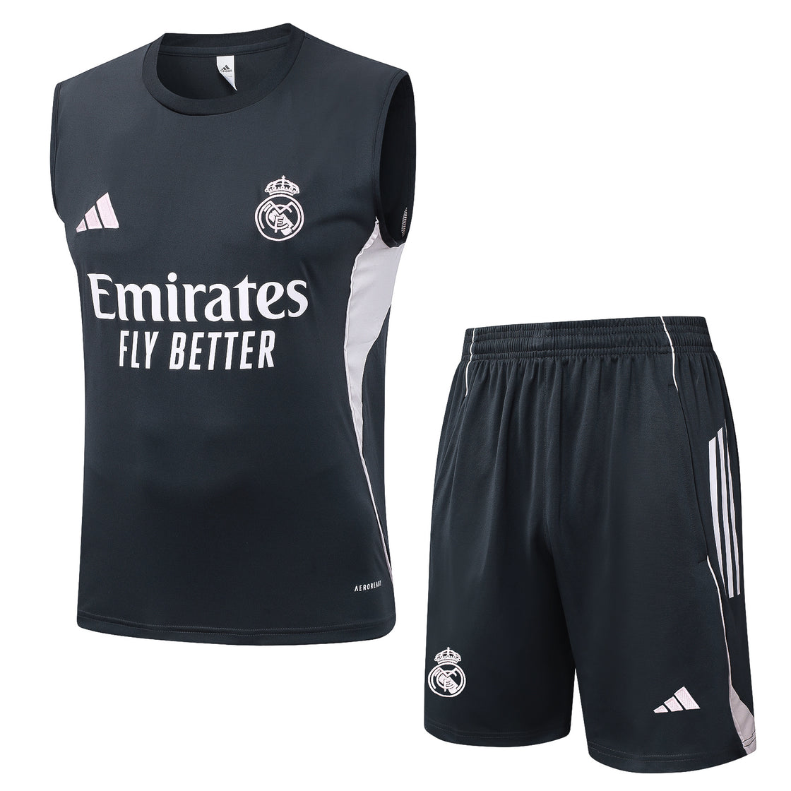 Kit Training Real Madrid Sans Manches 2025-2026