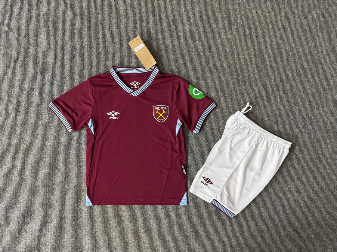 Kit Enfant West Ham United Domicile 2024-2025