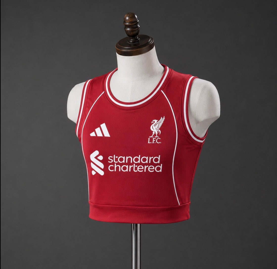 Maillot Liverpool Crop Top 2025-2026