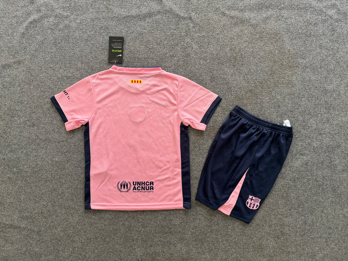 Kit Enfant FC Barcelone Édition Spéciale Rose 2025-2026