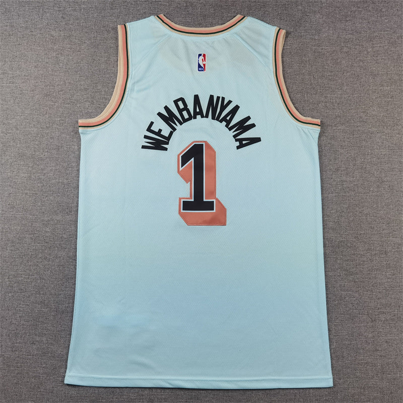 Maillot San Antonio Spurs Victor Wembanyama 2024-2025