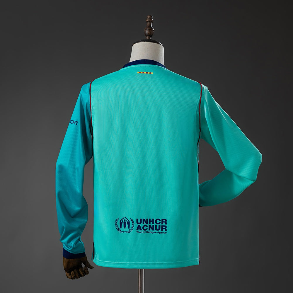 Maillot FC Barcelone Third Manches Longues 2026-2027
