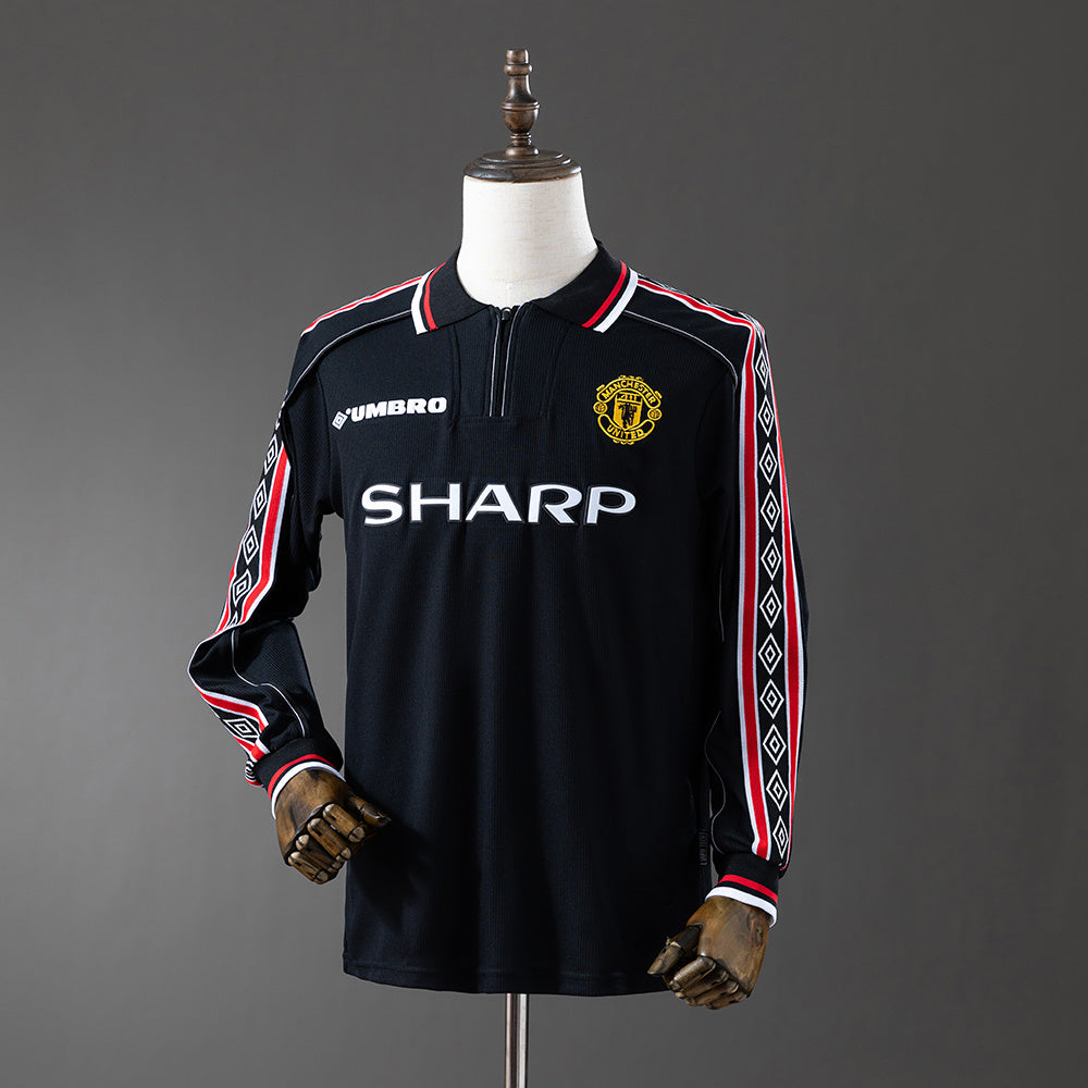 Maillot Rétro Manches Longues Manchester United 1998-1999