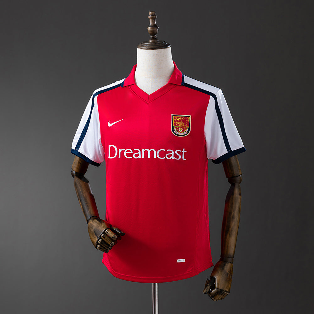 Maillot Rétro Arsenal Domicile 2001-2002