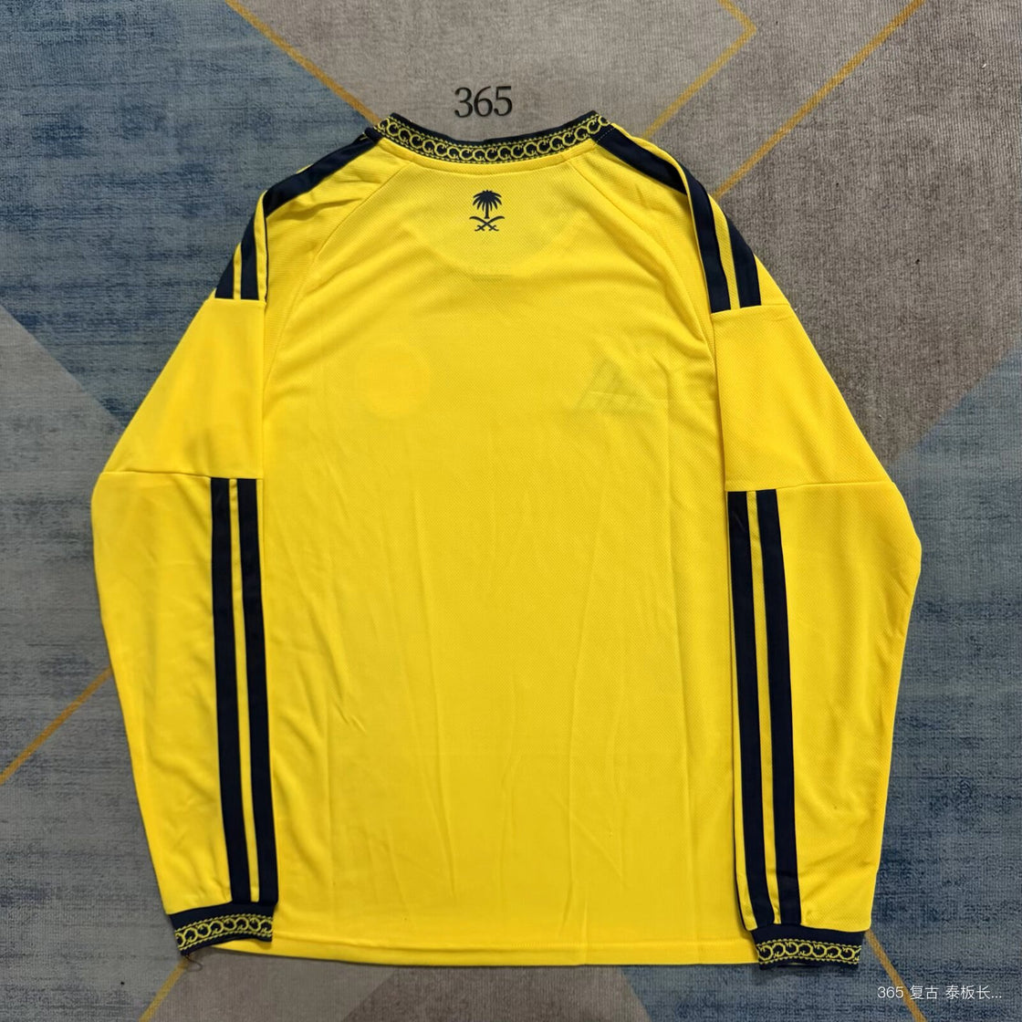 Maillot Al Nassr Domicile Manches Longues 2025-2026