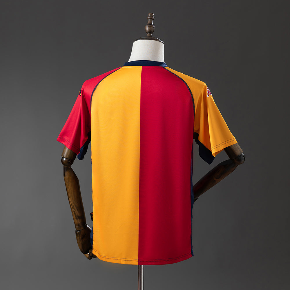Maillot Rétro AS Roma Domicile 2001-2002