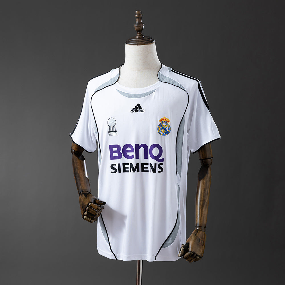 Maillot Rétro Real Madrid Domicile 2006-2007