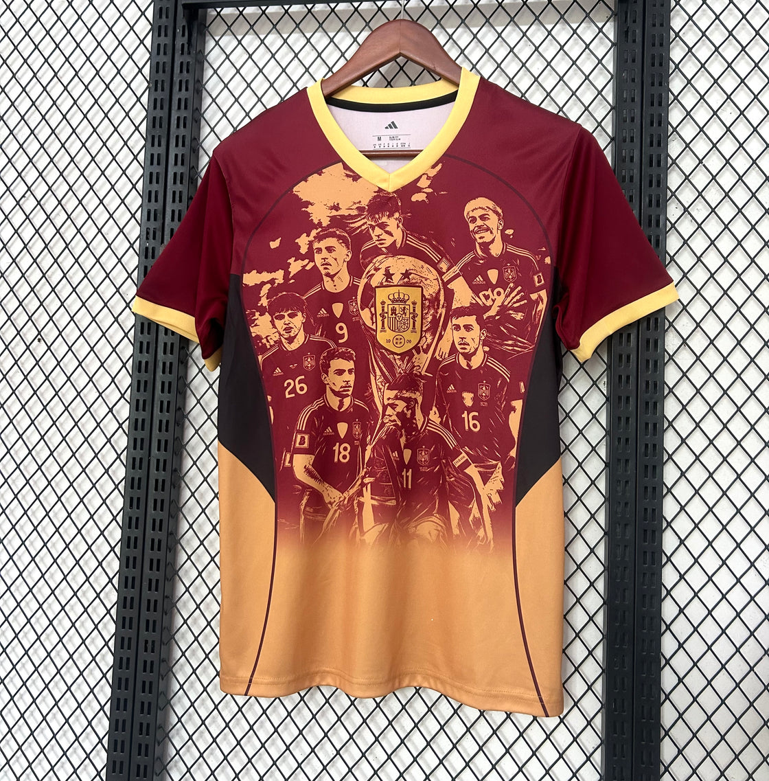 Maillot Espagne Commémorative Champion 2025-2026