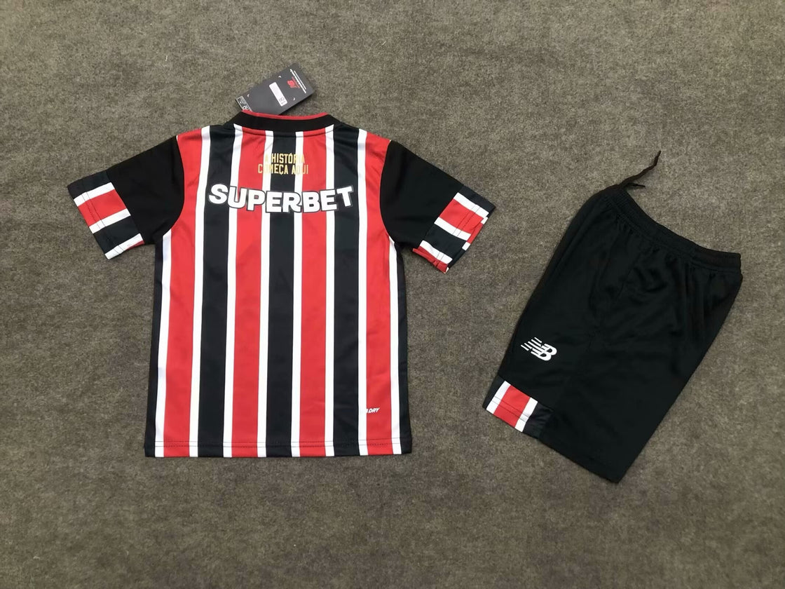 Kit Enfant São Paulo Extérieur 2024-2025