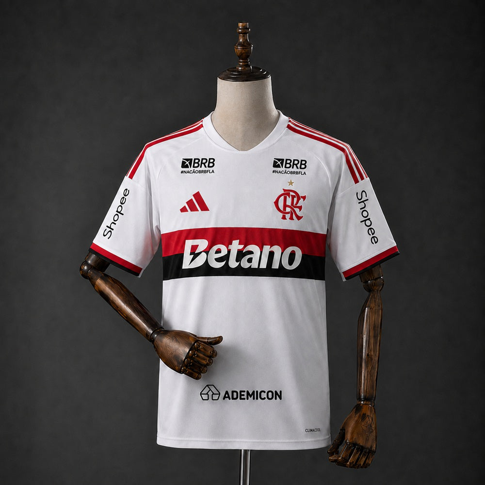 Maillot Flamengo Extérieur Avec Logos Sponsors 2026-2027