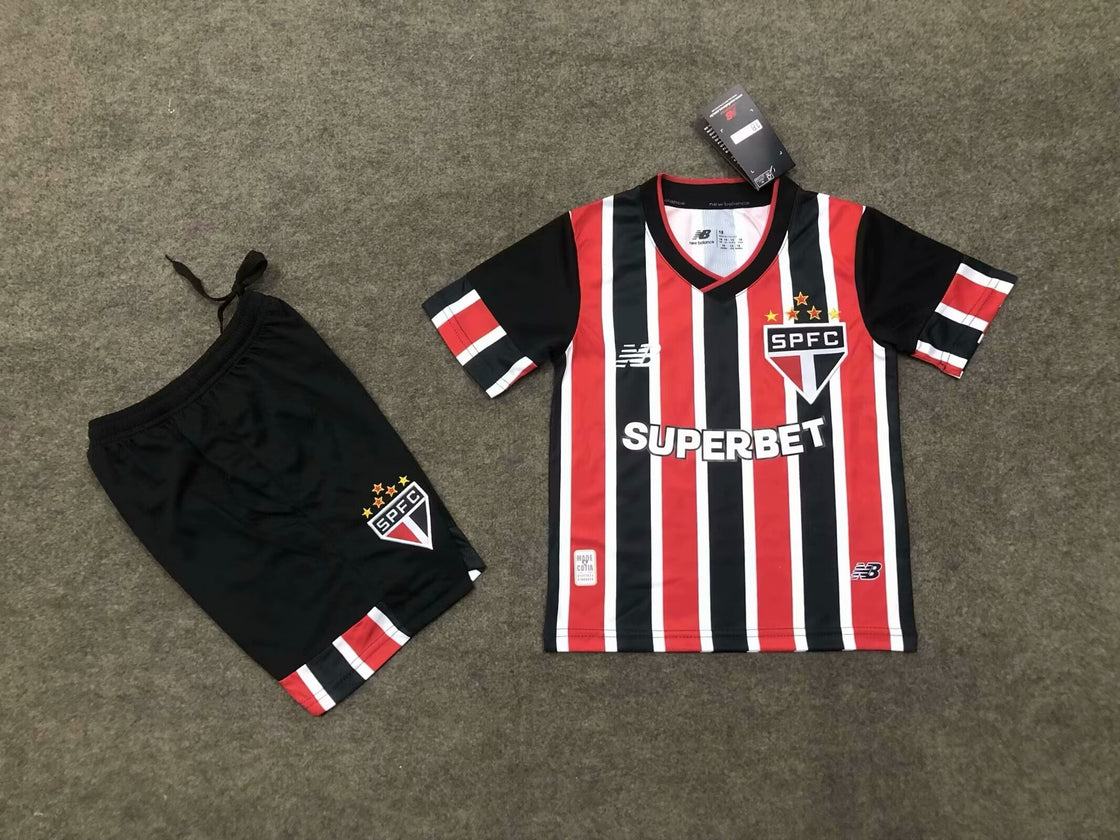 Kit Enfant São Paulo Extérieur 2024-2025