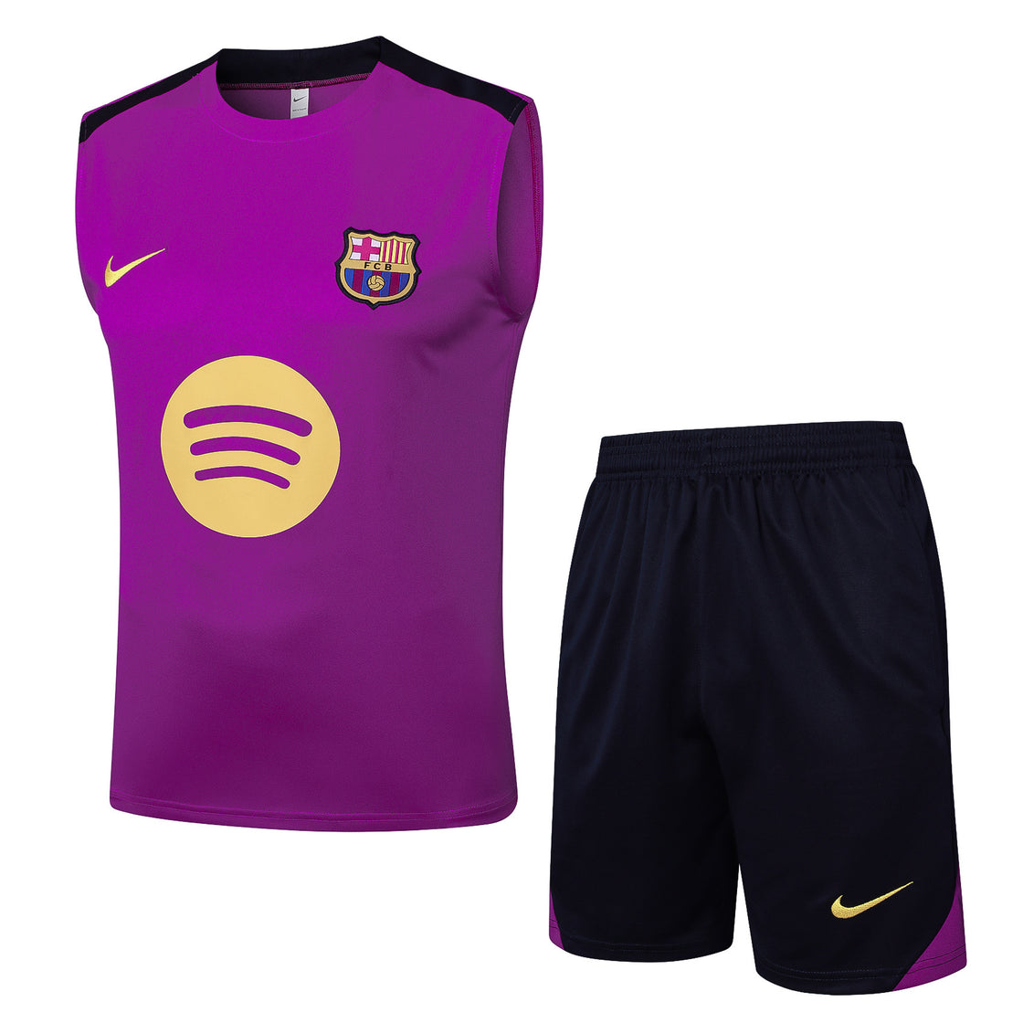 Kit Training FC Barcelone Sans Manches 2025-2026