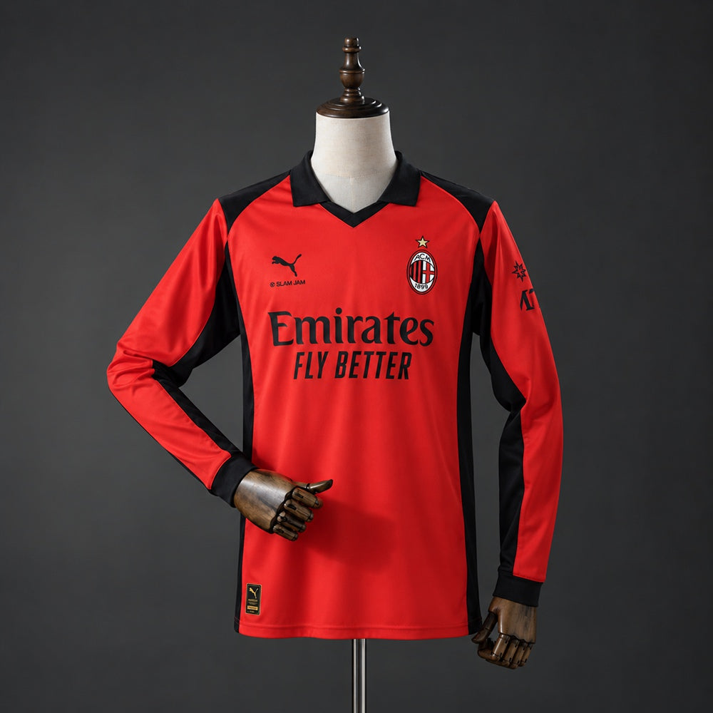 Pull AC Milan Fourth Extérieur Manches Longues 2026-2027