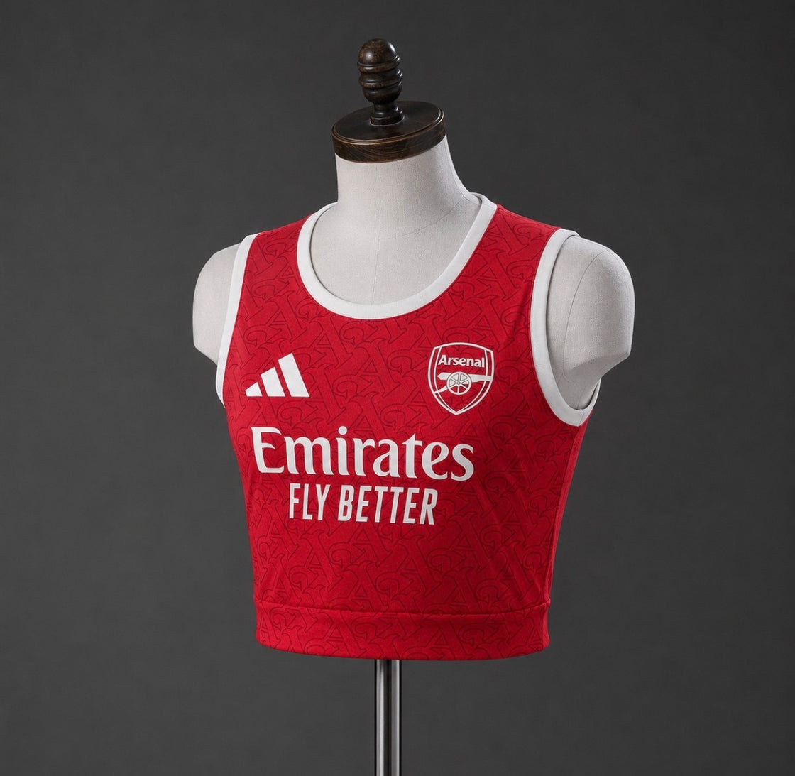 Maillot Arsenal Crop Top 2025-2026