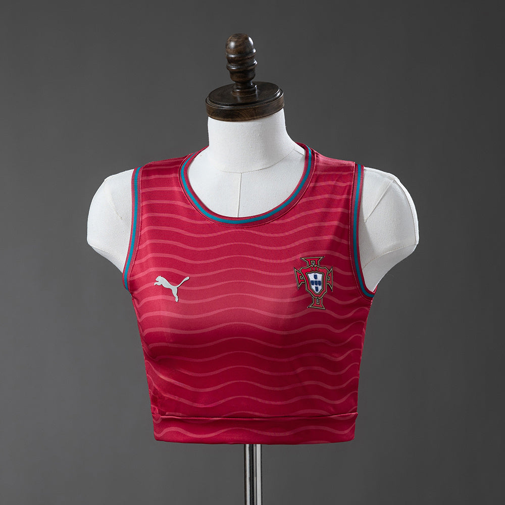 Maillot Portugal Crop Top 2025-2026