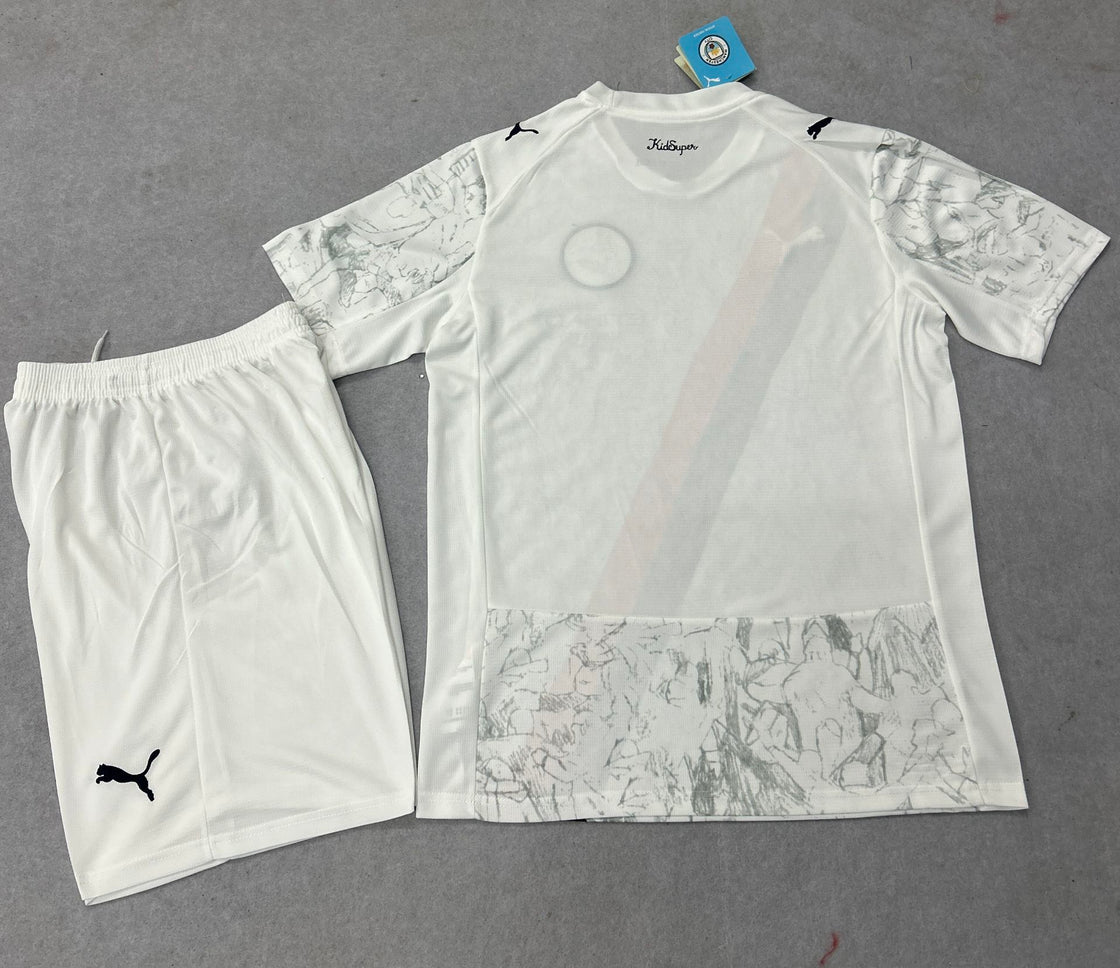 Kit Enfant Manchester City Extérieur 2025-2026
