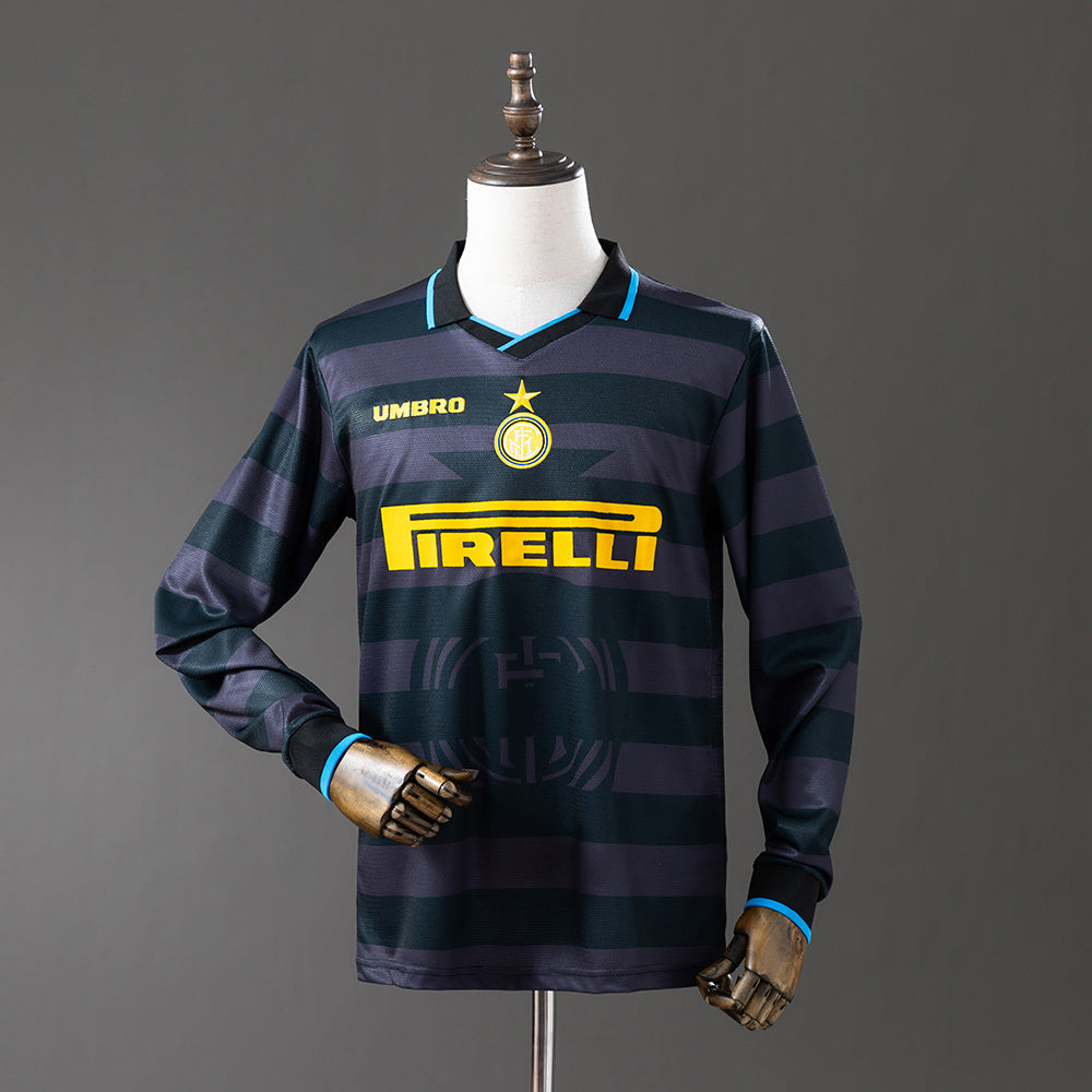Maillot Rétro Manches Longues Inter Milan Third 1997-1998