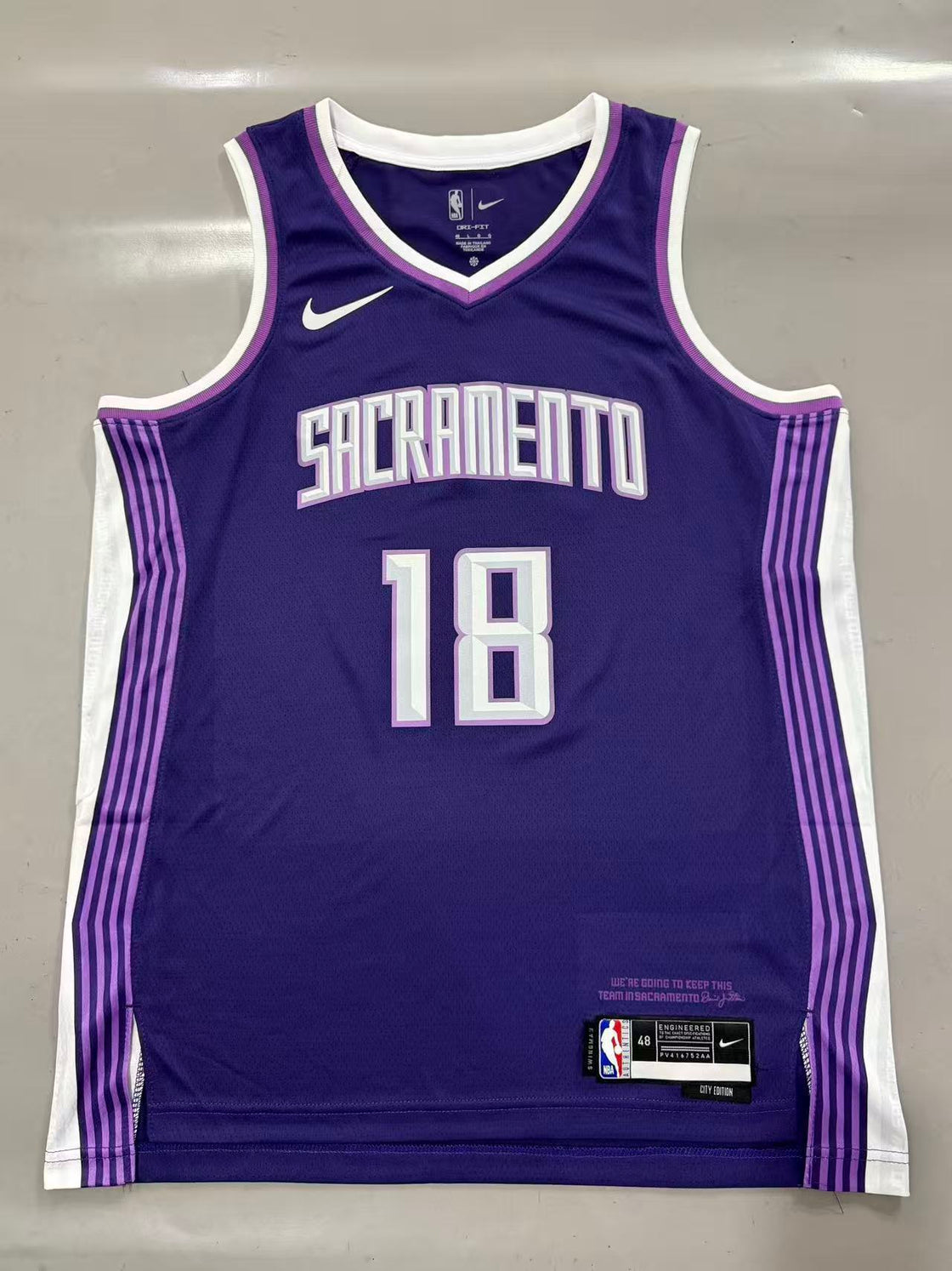Maillot Sacramento Kings 2025-2026