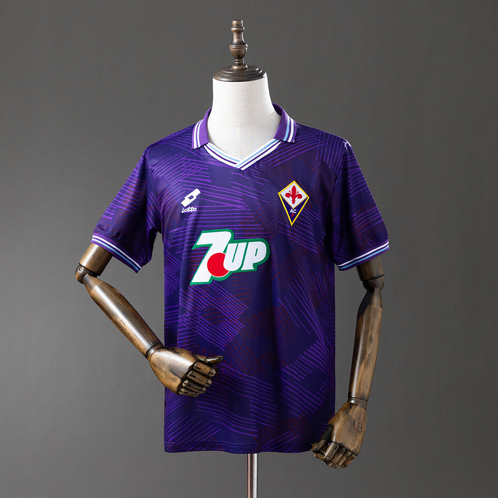 Maillot Rétro Fiorentina Domicile 1992-1993