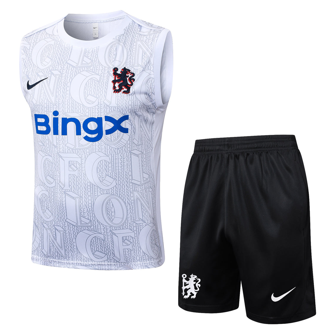 Kit Training Chelsea Sans Manches 2025-2026