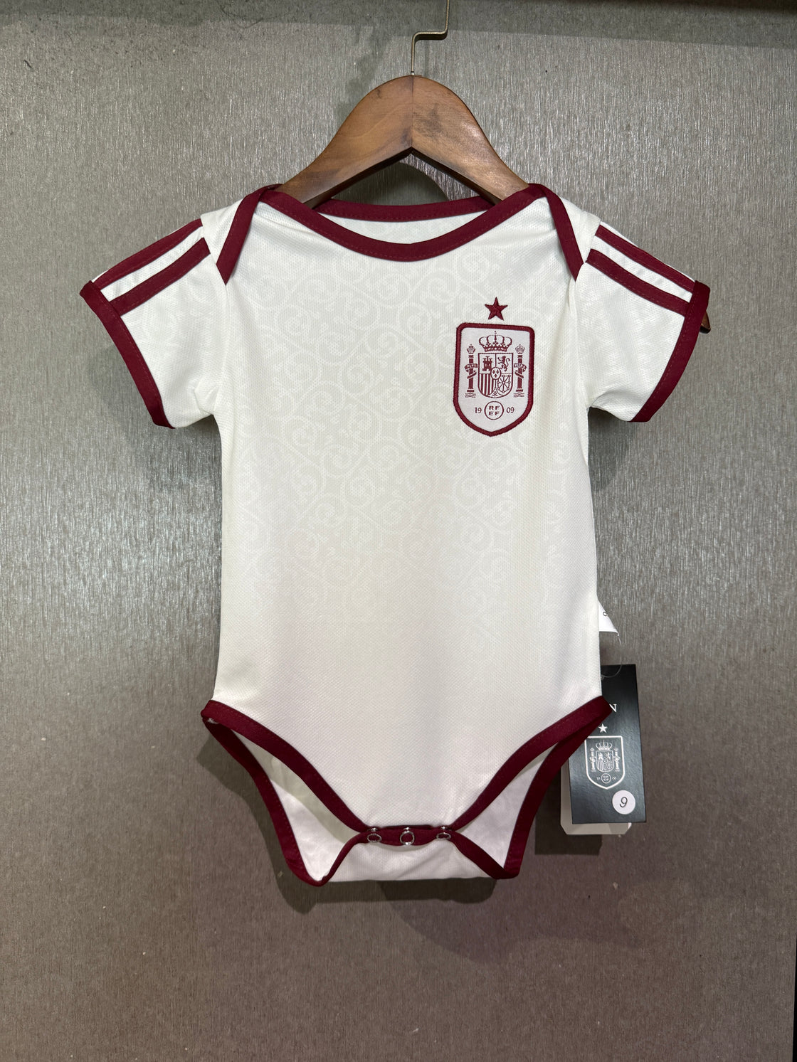 Maillot Bébé Espagne Extérieur 2025-2026