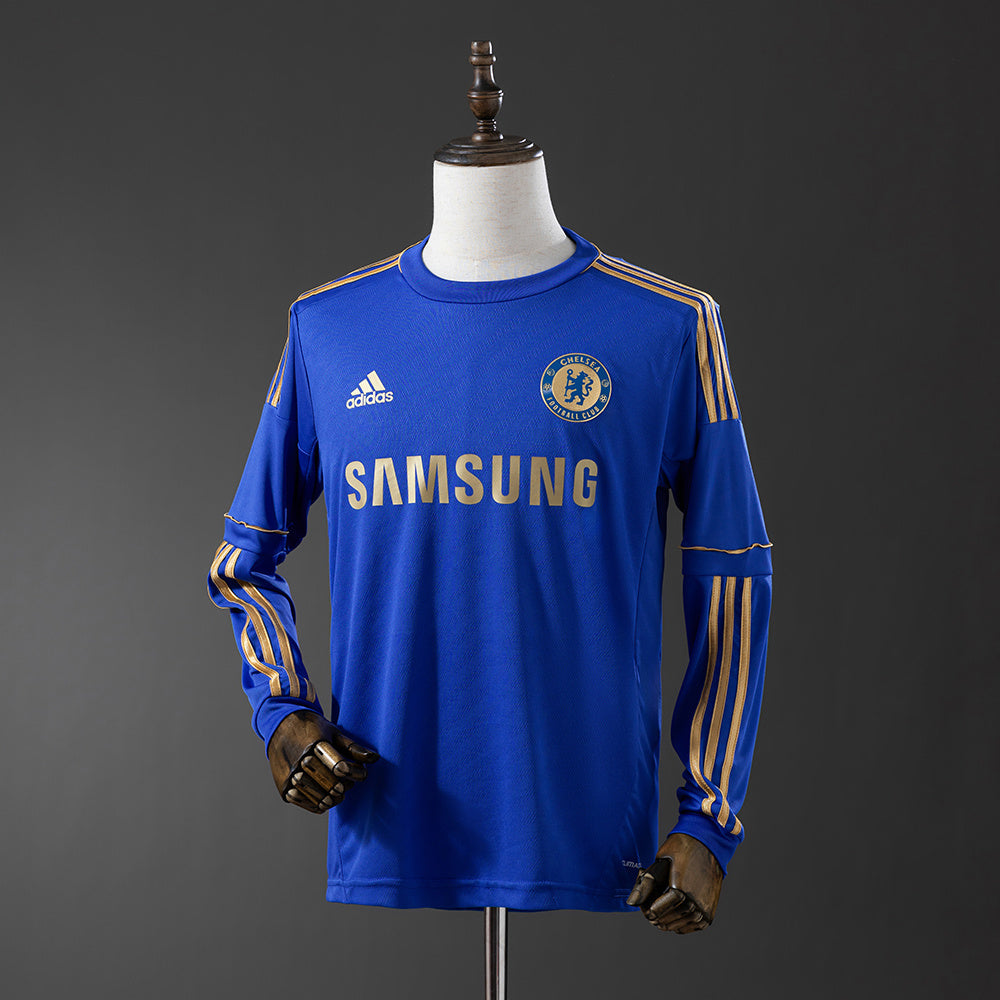 Maillot Rétro Manches Longues Chelsea Domicile 2012-2013