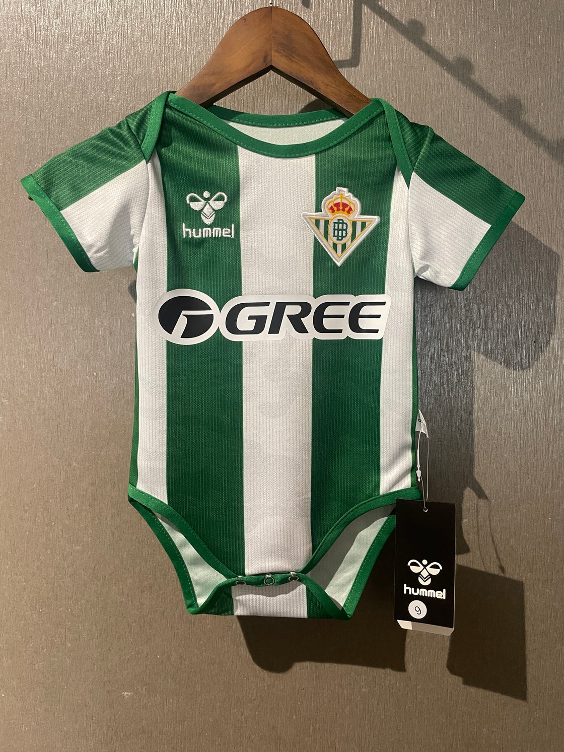 Hummel Real Betis Balompié baby bodysuit