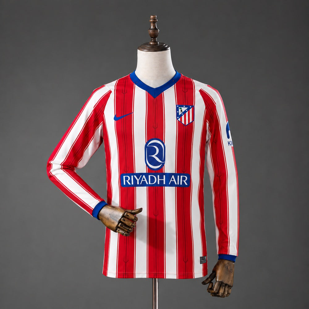 Maillot Atlético Madrid Domicile Manches Longues 2026-2027