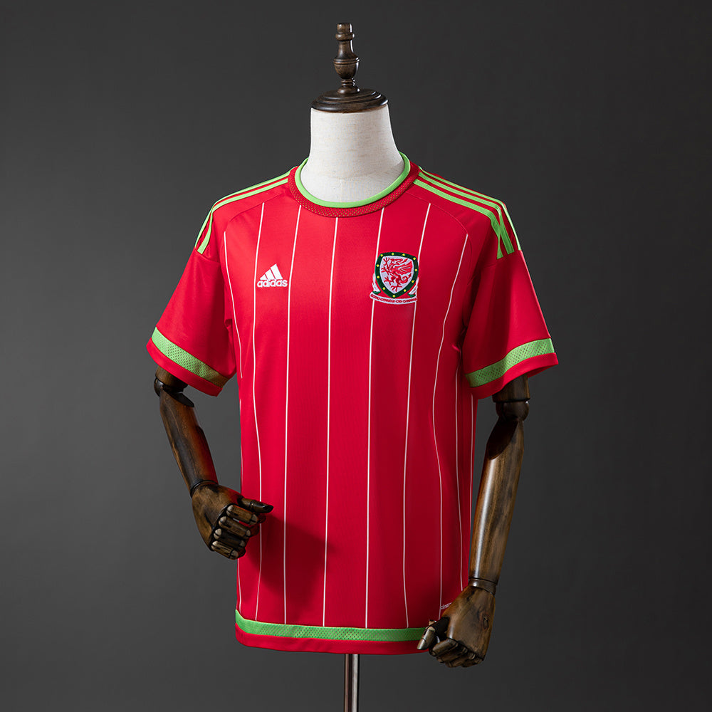 Maillot Rétro Pays De Galles Domicile 2015-2016