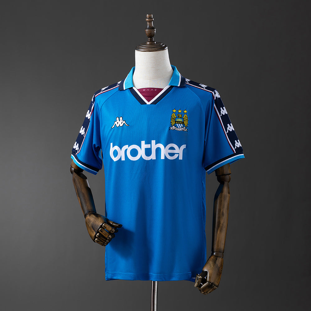 Maillot Rétro Manchester City Domicile 1997-1999