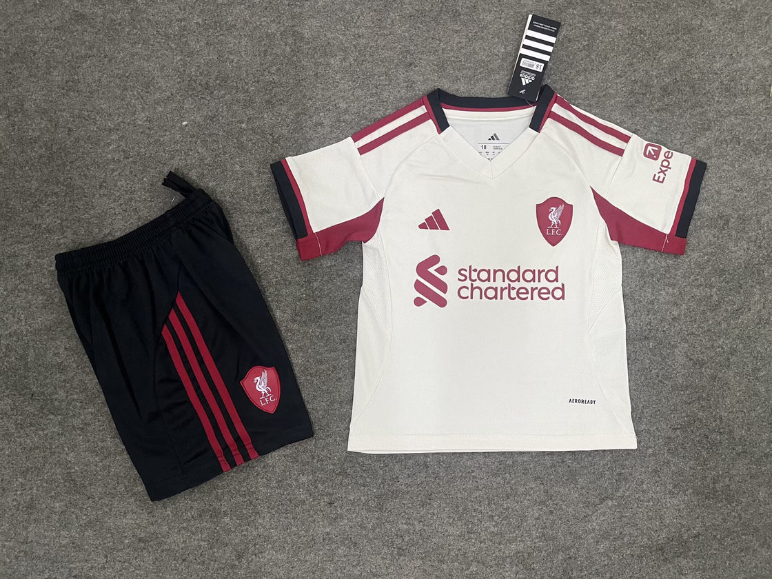 Kit Enfant Liverpool Extérieur 2025-2026
