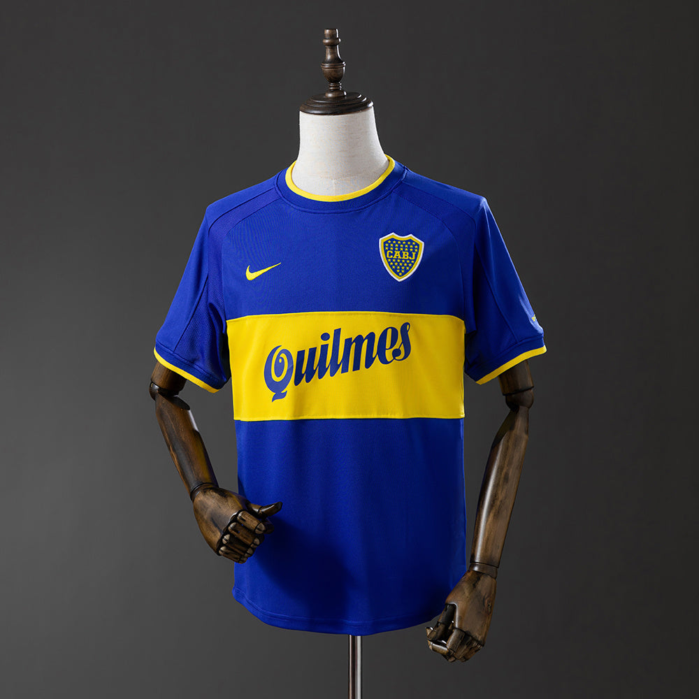 Maillot Rétro Boca Juniors Domicile 1999-2000