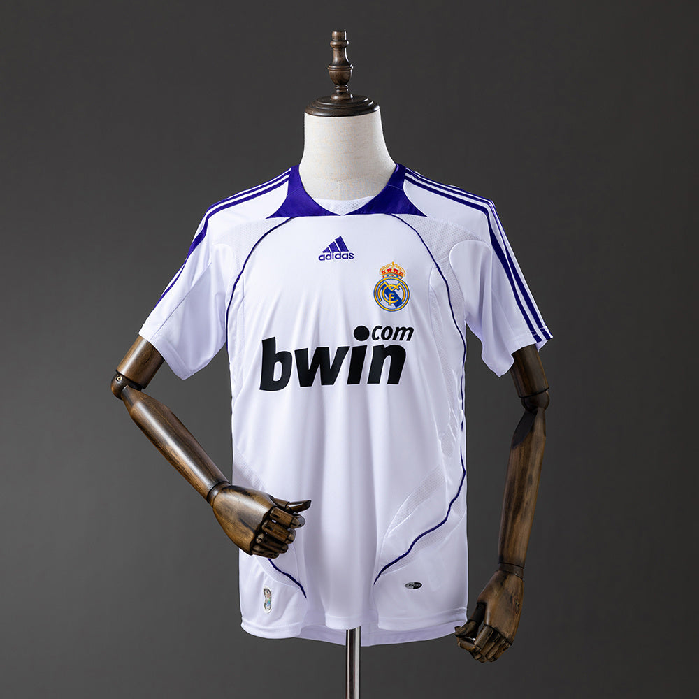 Maillot Rétro Real Madrid Domicile 2007-2008